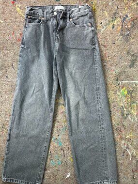 Pacsun Dylan Baggy Grey Jeans size 29x30